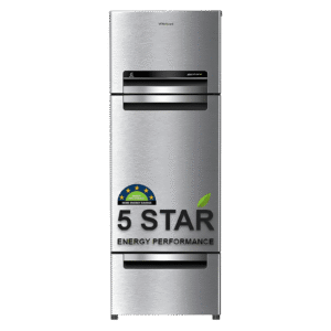 Whirlpool Protton 215 Litres Frost Free Triple Door Refrigerator with 6th Sense ActiveFresh Technology (20807, Alpha Steel)