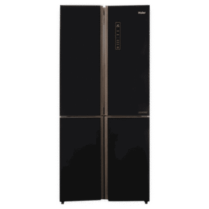 Haier 531 Litres A+ Frost Free French Door Refrigerator with Deo Fresh Technology (HRB-550KG, Black Glass)