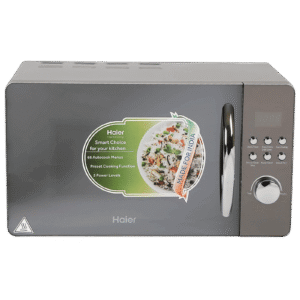 Haier 20L Convection Microwave Oven with 66 Autocook Menu (HIL2001CSPH, Silver)