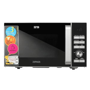 IFB 25PM2S 25L Solo Microwave Oven with 61 Auto Menu (Metallic Silver)