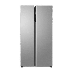 Haier 602 Litres 3 Star Frost Free Side by Side Convertible Refrigerator with Magic Cooling Technology (HRS-682SS, Shiny Steel)