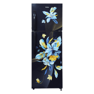 Haier 240 Litres 2 Star Frost Free Double Door Convertible Refrigerator with Turbo Cooling Technology (HRF-2783CKO-F, Black Opal)