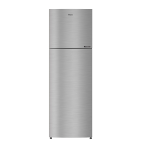 Haier 268 Litres 2 Star Frost Free Double Door Convertible Refrigerator with Turbo Icing (HRF-3182BIS-P, Inox Steel)