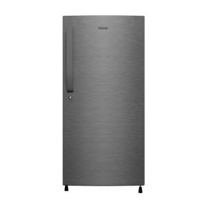 Haier 190 Litres 3 Star Direct Cool Single Door Refrigerator with Diamond Edge Freezing Technology (HRD-2103CBS-P, Brushline Silver)