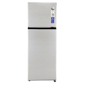 LLOYD 260 Litres 2 Star Frost Free Double Door Refrigerator with Ten Vent Technology (GLFF292AMST1GC, Metallic Silver)