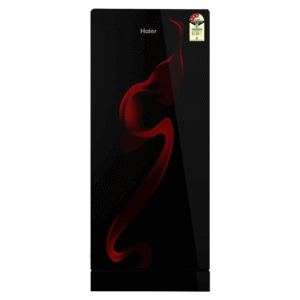 Haier 190 Litres 3 Star Direct Cool Single Door Refrigerator with Stabilizer Free Operation (HRD-2103PSG-P, Spiral Glass)