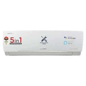 LLOYD 5 in 1 Convertible 1.5 Ton 5 Star Inverter Split Smart AC with Wi-Fi Supported (Copper Condenser, GLS18V5FWCXV)
