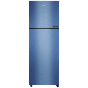 Haier 240 Litres 3 Star Frost Free Double Door Convertible Refrigerator with Antibacterial Gasket (HEF253GIP, Green Inox)