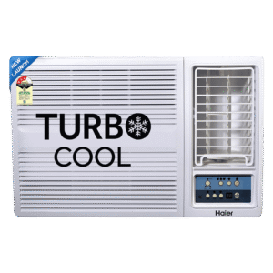 Haier 1.5 Ton 3 Star Fixed Speed Window AC (Copper Condenser, Anti Bacterial Filter, HWU18F-AOW3BN-FS)