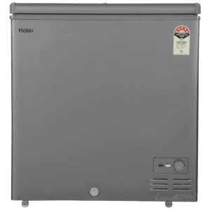 Haier Titanium 225 Litres 5 Star Single Door Deep Freezer (Stabilizer Free Operation, HFC-225SME5, Grey)