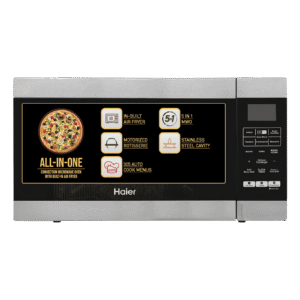 Haier 30L Convection Microwave Oven with 305 Auto Cook Menu (HIL3001ARSB, Black)