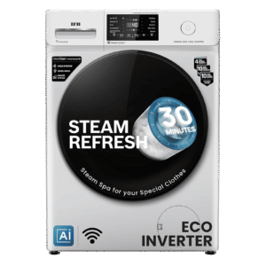 IFB 7 kg 5 Star Wi-Fi Inverter Fully Automatic Front Load Washing Machine (Senator SXN 7012, 9 Swirl Wash, Rich Silver)