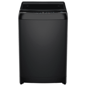 Haier 10.5 kg 5 Star Fully Automatic Top Load Washing Machine (HWM105-316BK, Pillow Drum, Black)