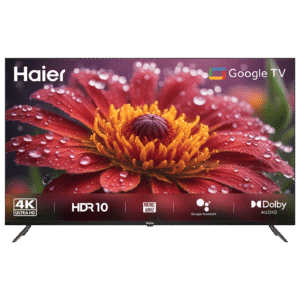 Haier L65FG 165 cm (65 inch) 4K Ultra HD LED Smart Google TV with Google Voice Assistant (2023 model)