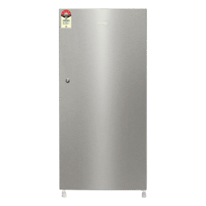 Haier 190 Litres 5 Star Direct Cool Single Door Refrigerator with One Hour Icing Technology (HRD-2105BNS-P, Nickel Steel)