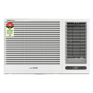 LLOYD EA 1.5 Ton 5 Star Fixed Speed Window AC (Copper Condenser, Clean Air Filter, GLW18C5XWSEA)