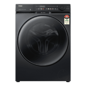 Haier 12 kg 5 Star Wi-Fi Inverter Fully Automatic Front Load Washing Machine (F9, HW120-DM14F9BKU1, Direct Motion Motor, Black)