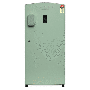LLOYD 195 Litres 5 Star Direct Cool Single Door Refrigerator with Auto Defrost Technology (GLDF215SPGA4LC, Pastel Green)