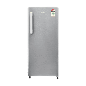 Haier 190 Litres 3 Star Direct Cool Single Door Refrigerator with Stabilizer Free Operation (HRD-2113BBSA-N, Brushline Silver)