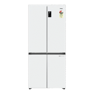 Haier Vogue Lumiere 520 Litres 3 Star Frost Free Side by Side Refrigerator with Digital Display Panel (HRB-600PW, Pearl White)